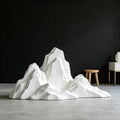 Minimalist Mountain Entrance Art Sculpture